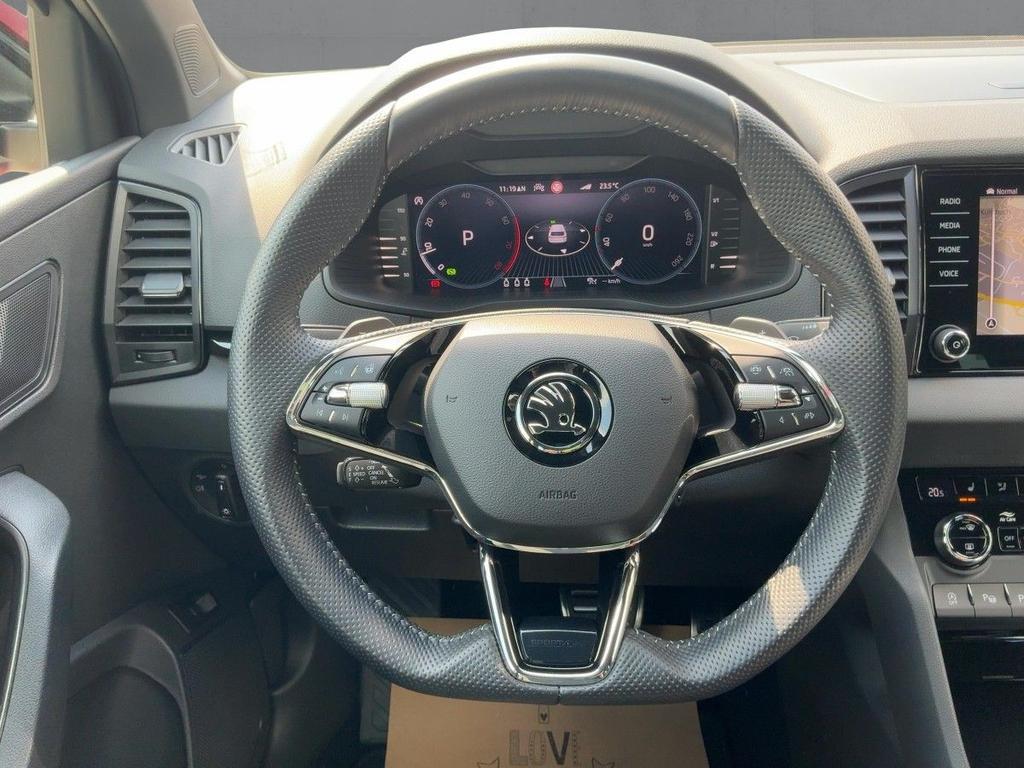 Skoda Karoq 2023 г. Красный, пробег 39108 км