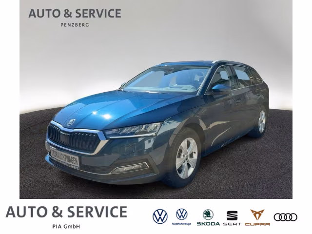 Skoda Octavia 2023 г. Синий, пробег 56300 км