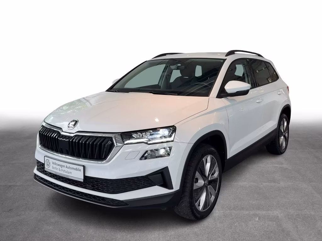 Skoda Karoq 2023 г. Белый, пробег 51700 км