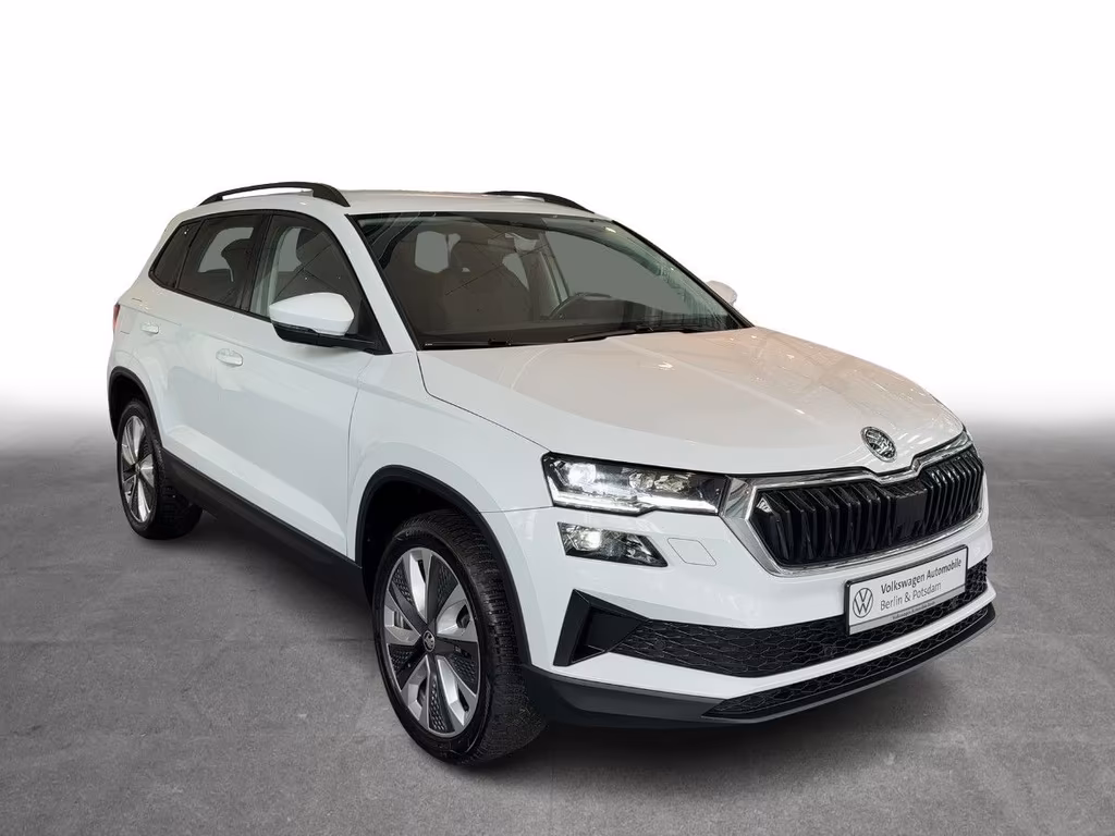Skoda Karoq 2023 г. Белый, пробег 51700 км