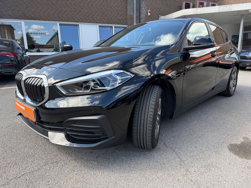 BMW 118 2023 г. Чёрный, пробег 56500 км