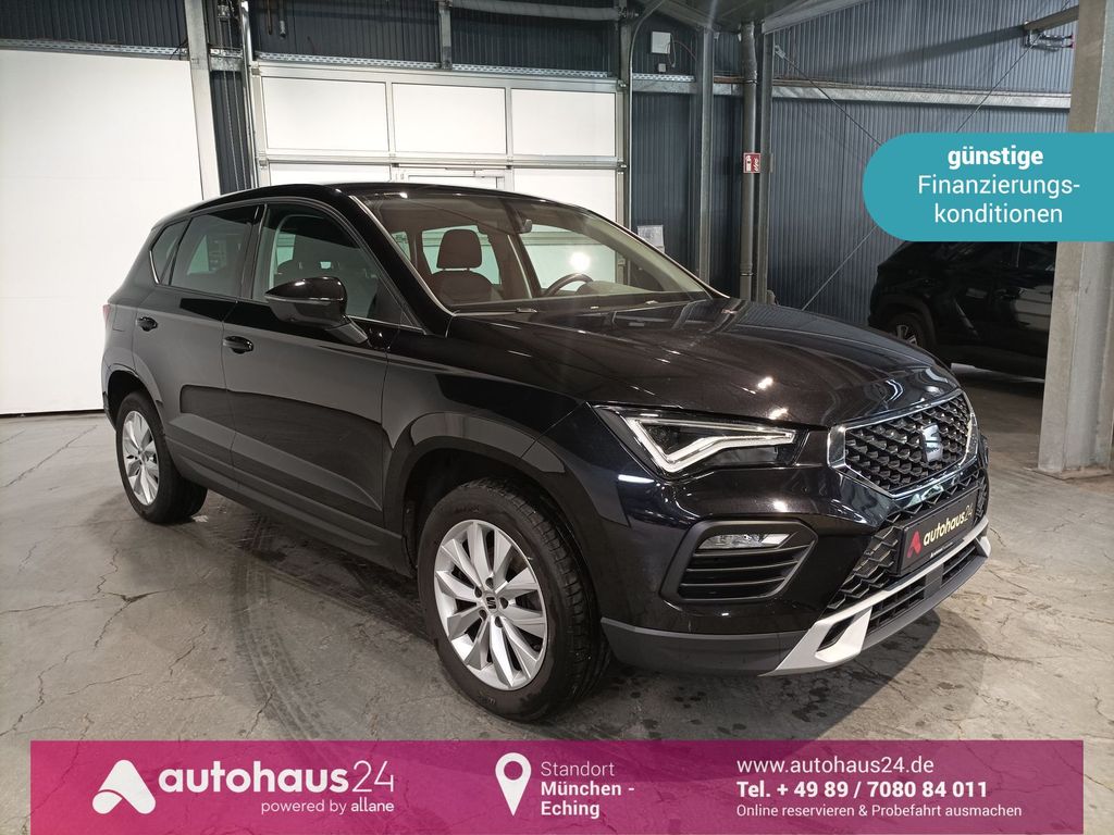 SEAT Ateca 2022 г. Чёрный, пробег 40064 км