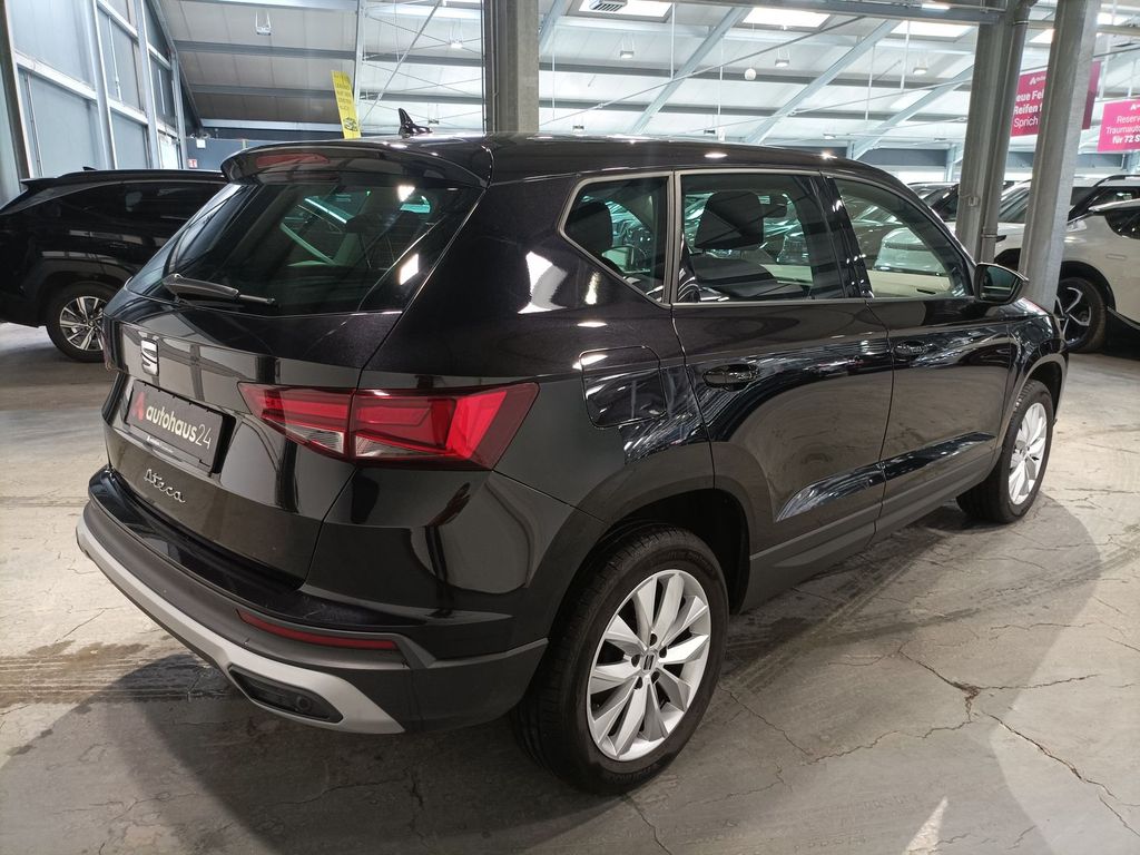 SEAT Ateca 2022 г. Чёрный, пробег 40064 км
