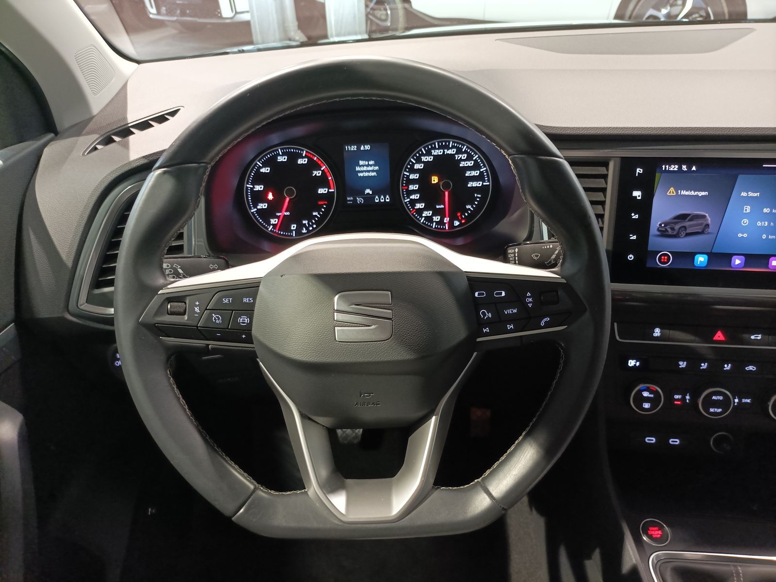SEAT Ateca 2022 г. Чёрный, пробег 40064 км