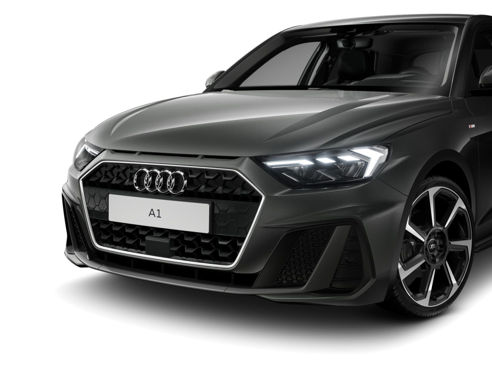 Audi A1 2025 г. Серый, пробег 5328 км