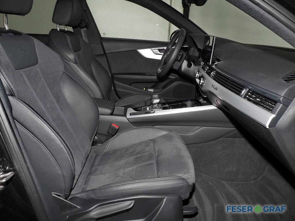 Audi A4 2024 г. Чёрный, пробег 44992 км