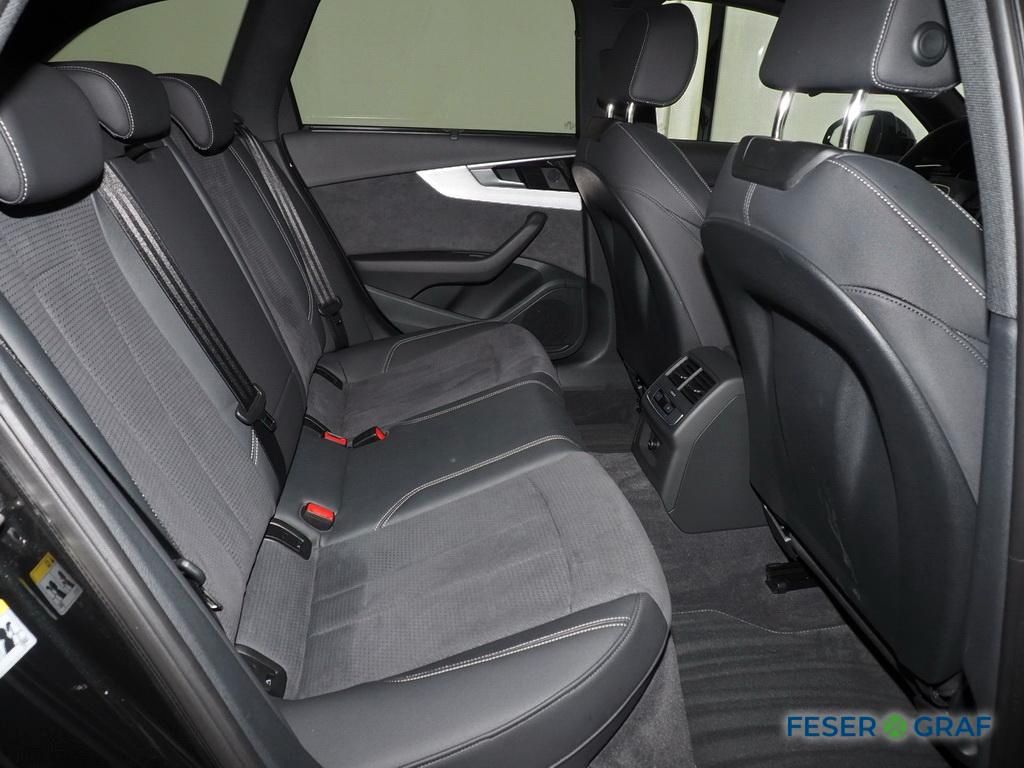Audi A4 2024 г. Чёрный, пробег 44992 км
