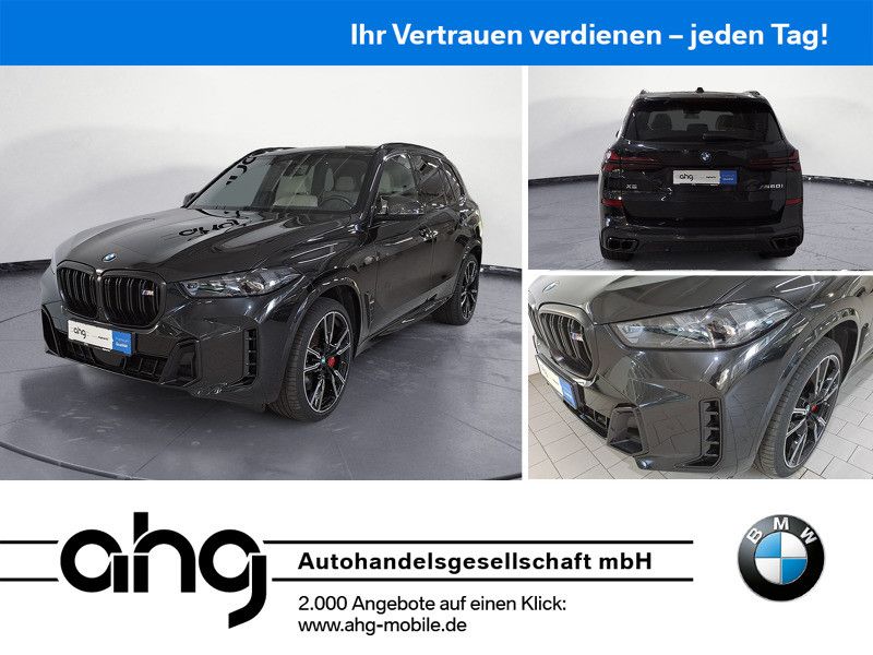 BMW X5 M60 2023 г. Чёрный, пробег 48414 км
