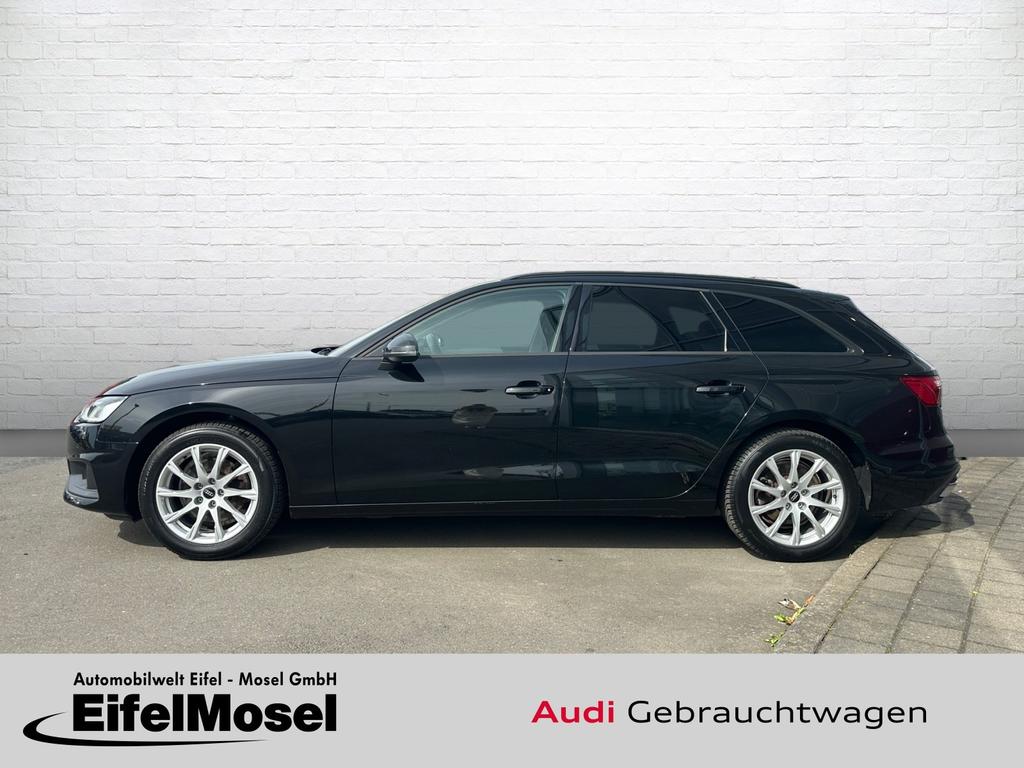 Audi A4 2022 г. Чёрный, пробег 48327 км