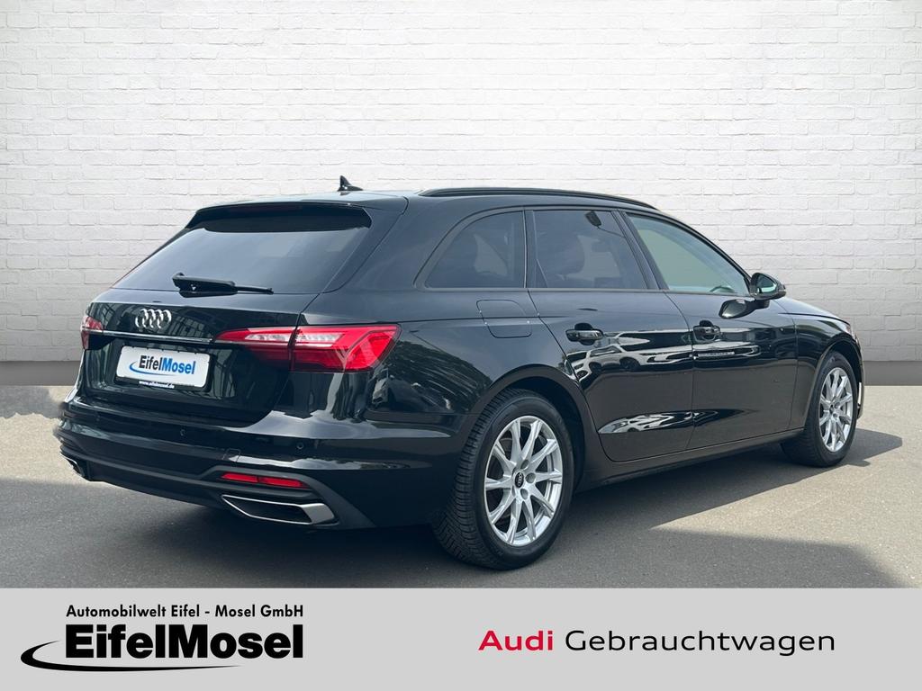 Audi A4 2022 г. Чёрный, пробег 48327 км