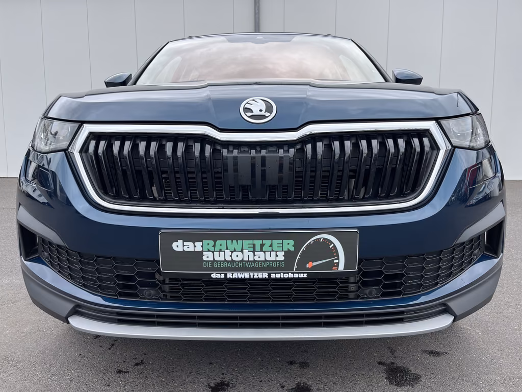 Skoda Kodiaq 2023 г. Синий, пробег 52783 км