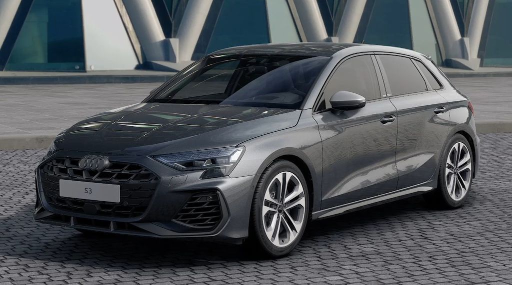 Audi S3 2025 г. Серый, пробег 10390 км
