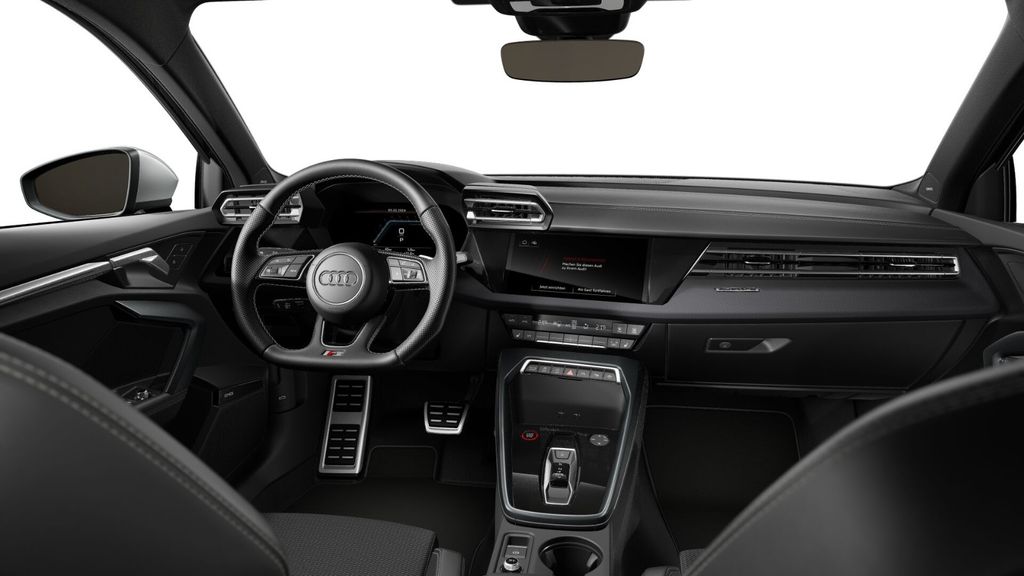 Audi S3 2025 г. Серый, пробег 10390 км