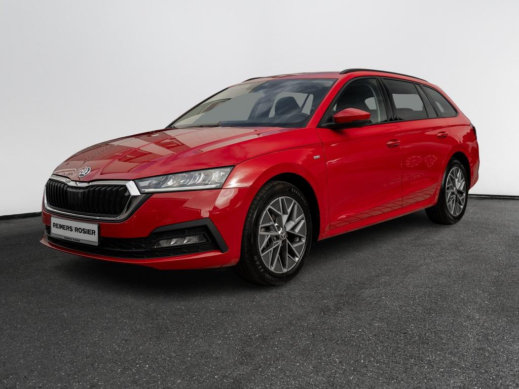 Skoda Octavia 2023 г. Красный, пробег 46000 км