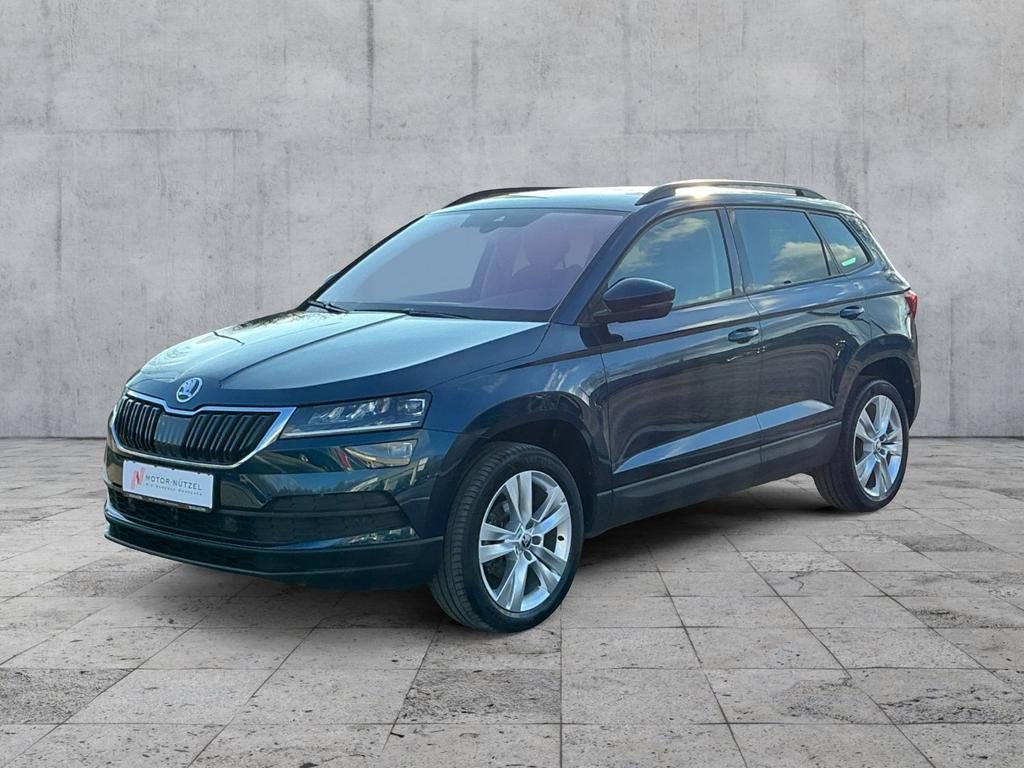 Skoda Karoq 2022 г. Синий, пробег 52150 км