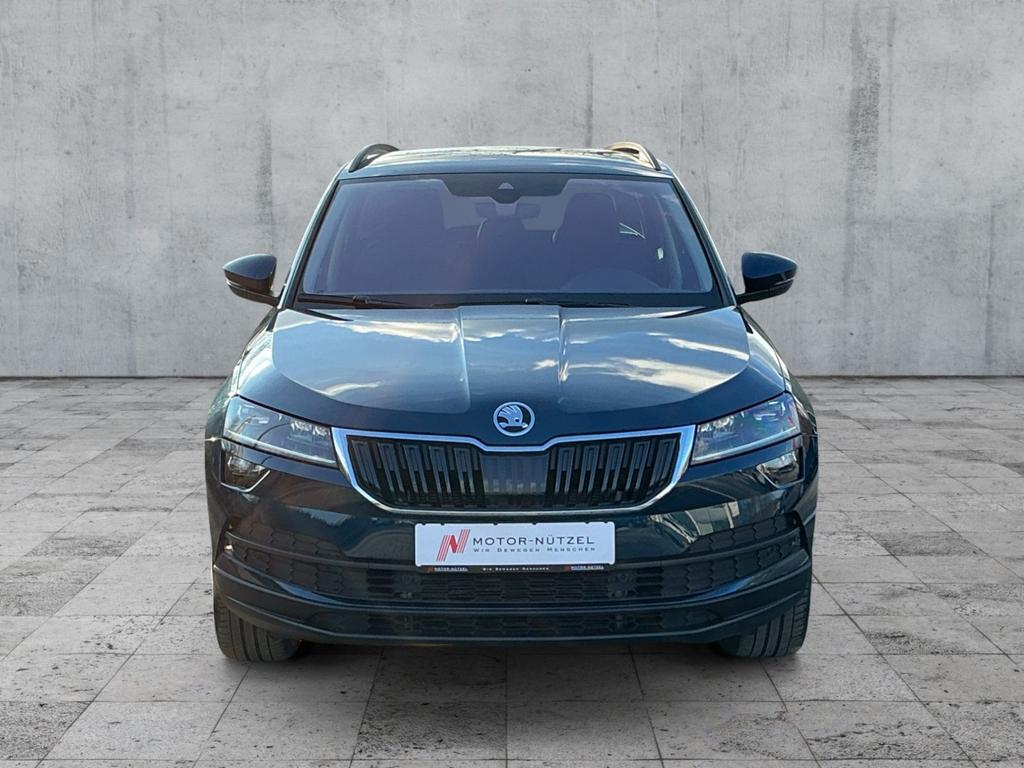 Skoda Karoq 2022 г. Синий, пробег 52150 км