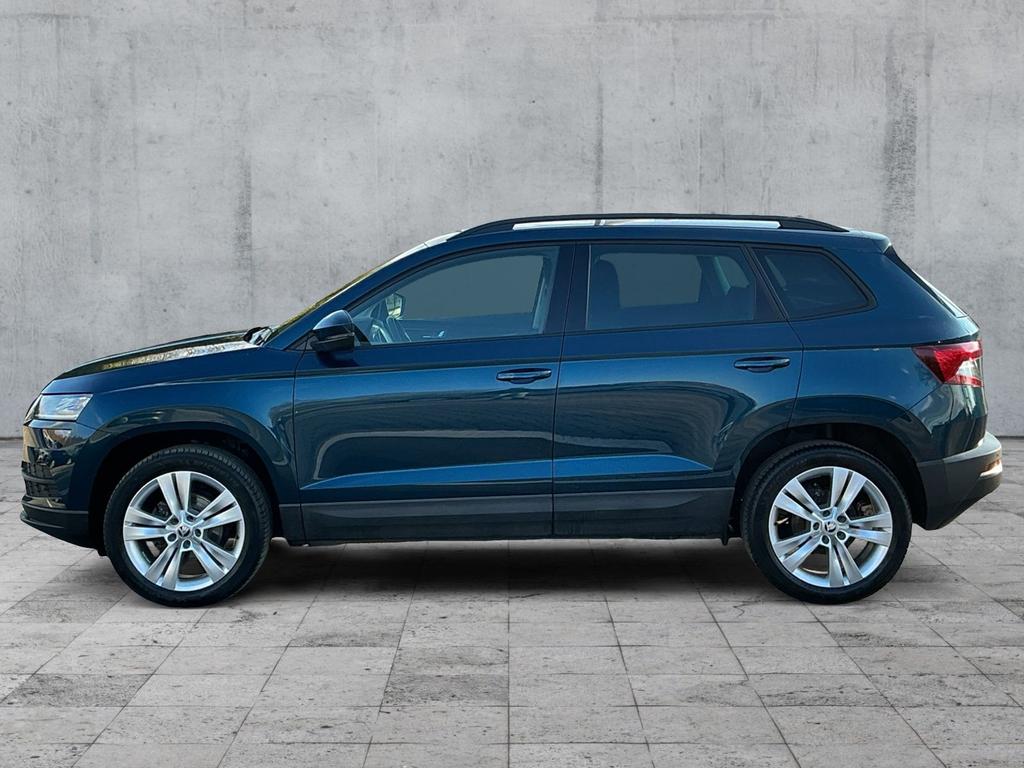 Skoda Karoq 2022 г. Синий, пробег 52150 км