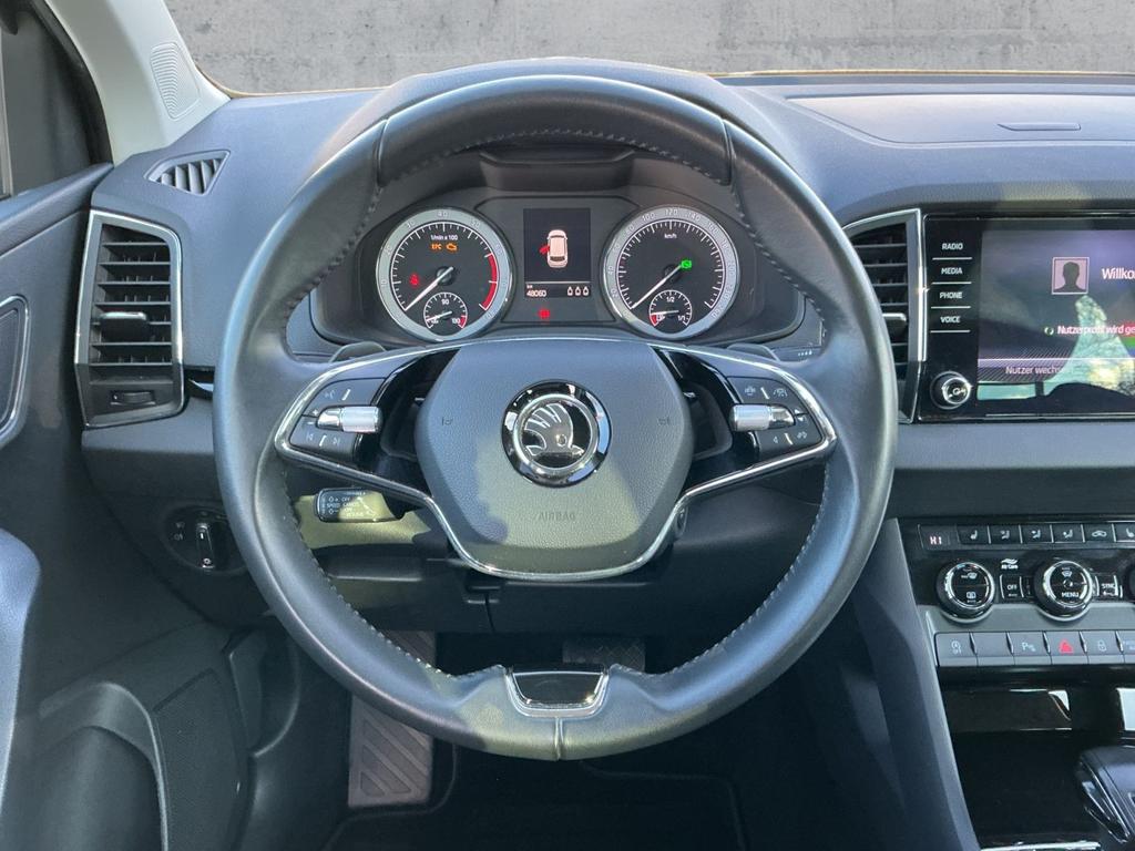 Skoda Karoq 2022 г. Синий, пробег 52150 км