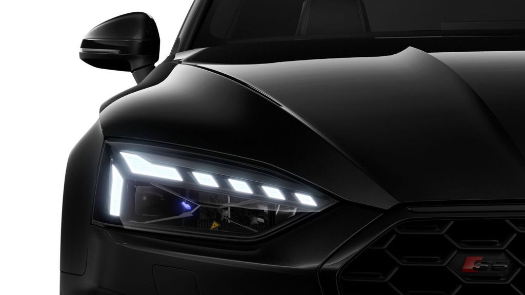 Audi S5 2024 г. Чёрный, пробег 46895 км