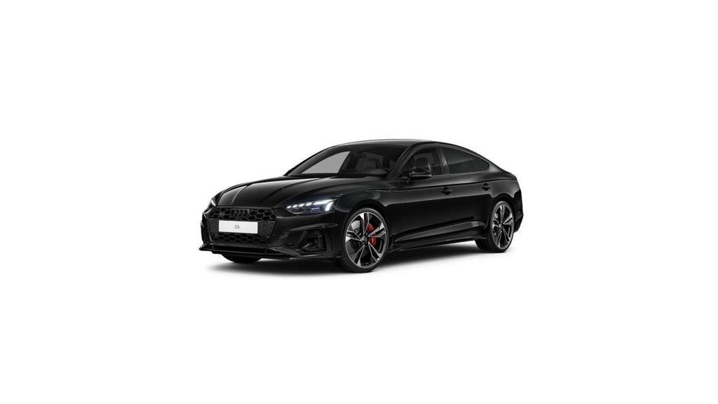Audi S5 2024 г. Чёрный, пробег 46895 км