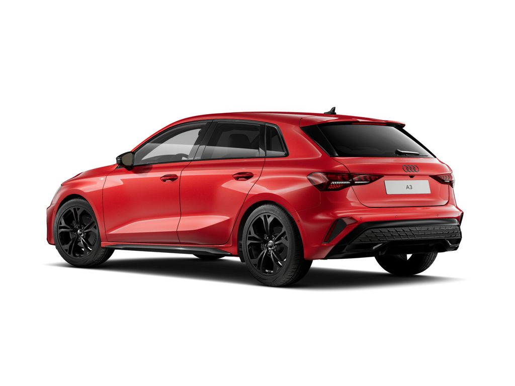 Audi A3 2024 г. Красный, пробег 19425 км
