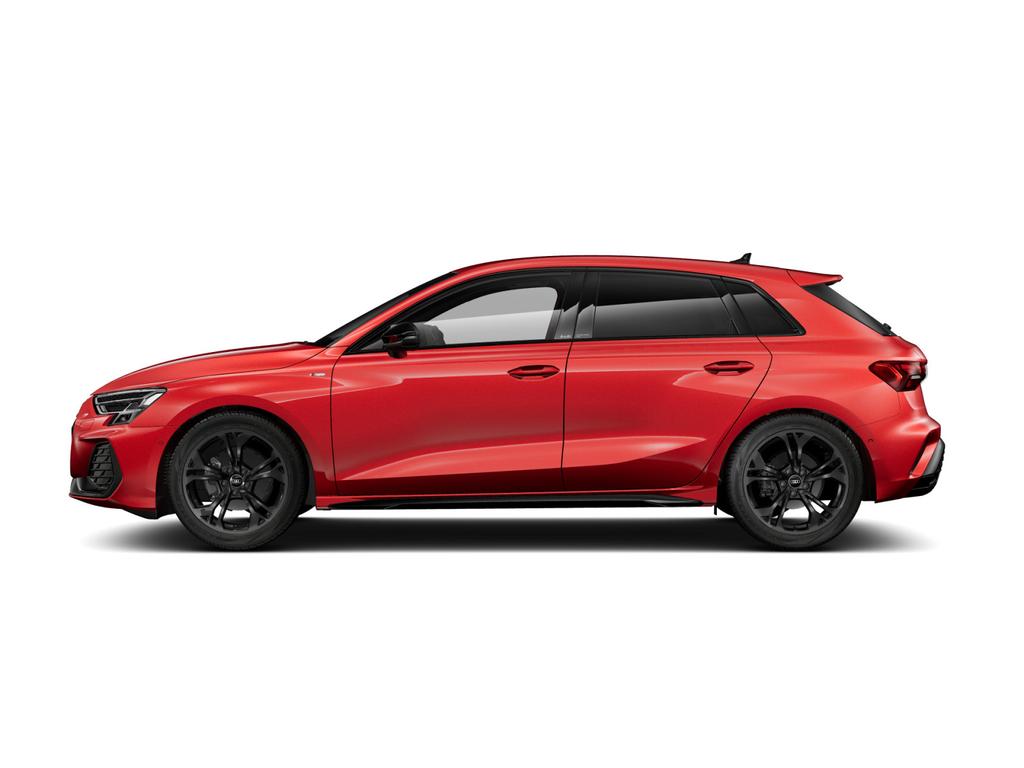 Audi A3 2024 г. Красный, пробег 19425 км