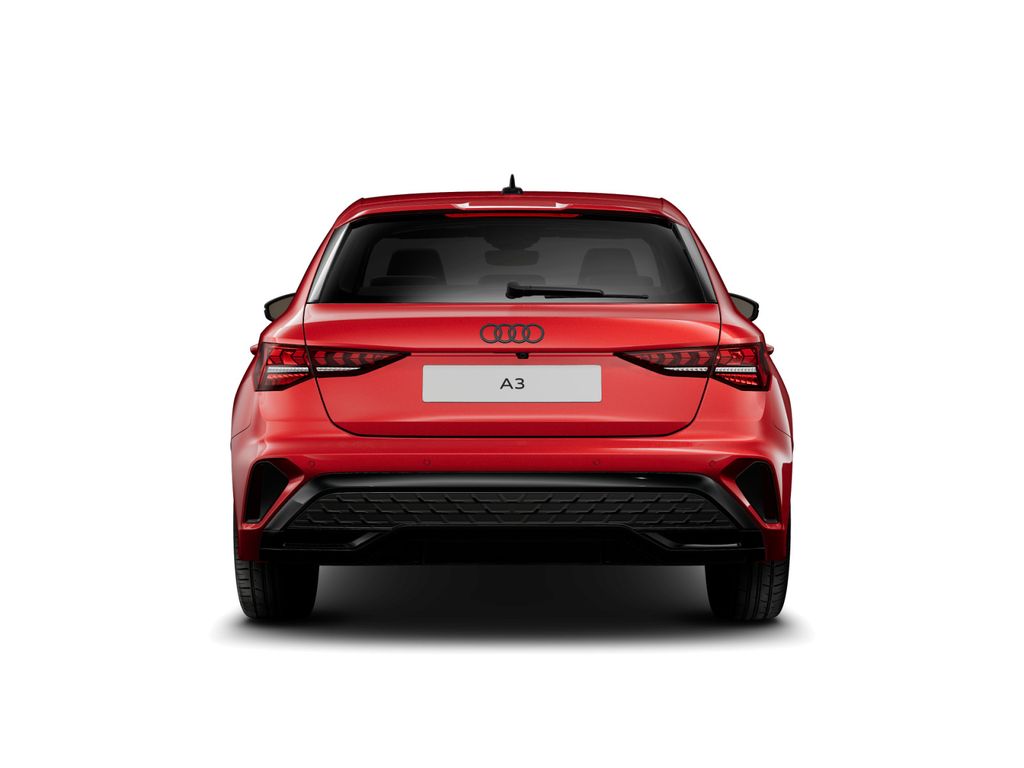 Audi A3 2024 г. Красный, пробег 19425 км