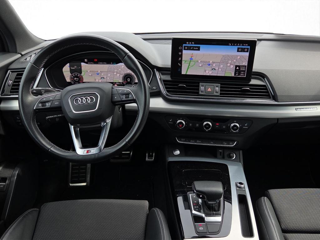 Audi Q5 2024 г. Чёрный, пробег 37540 км