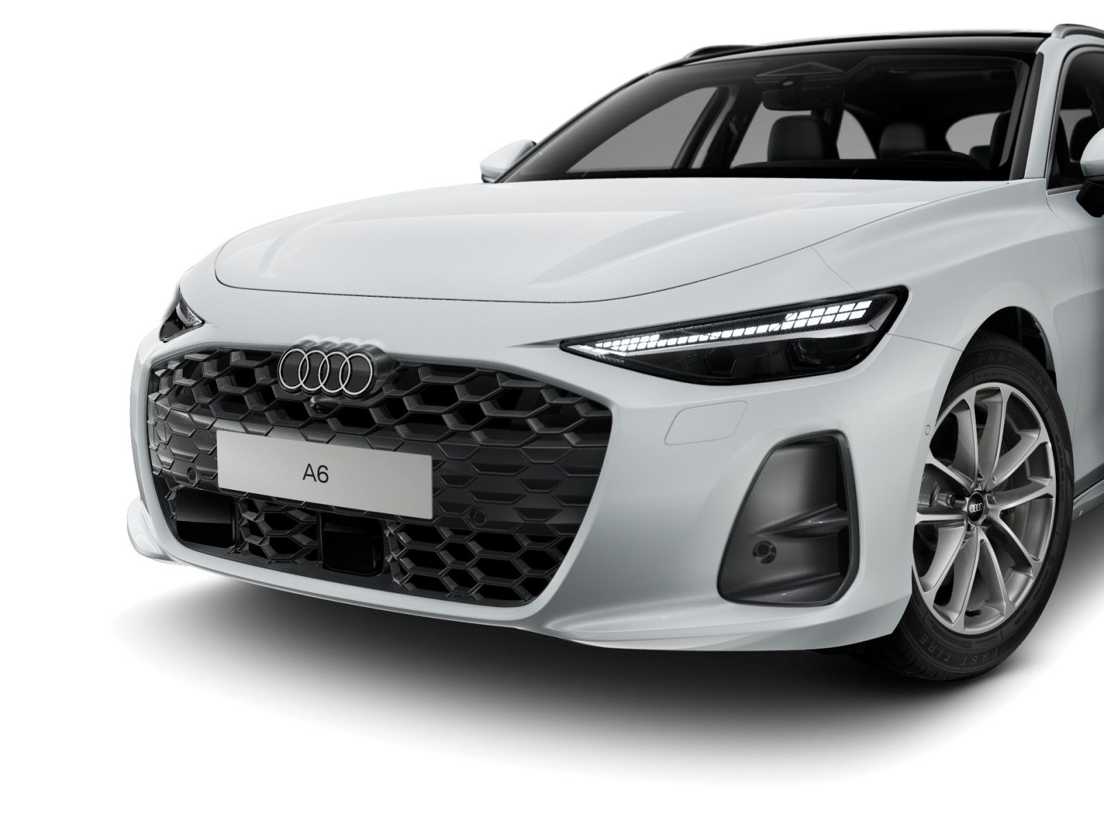 Audi A6 2026 г. Белый, пробег 24028 км