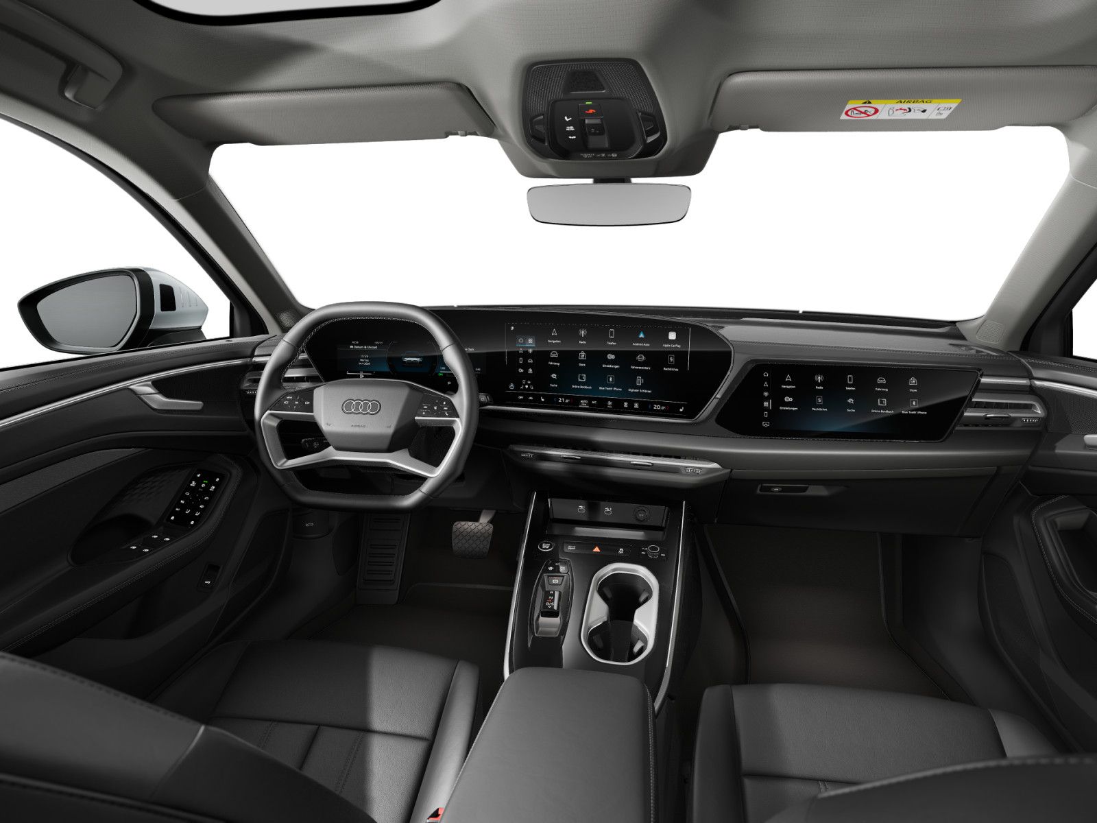 Audi A6 2026 г. Белый, пробег 24028 км