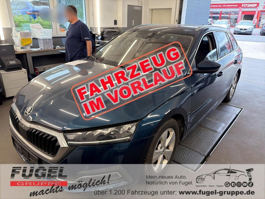 Skoda Octavia 2021 г. Синий, пробег 58139 км