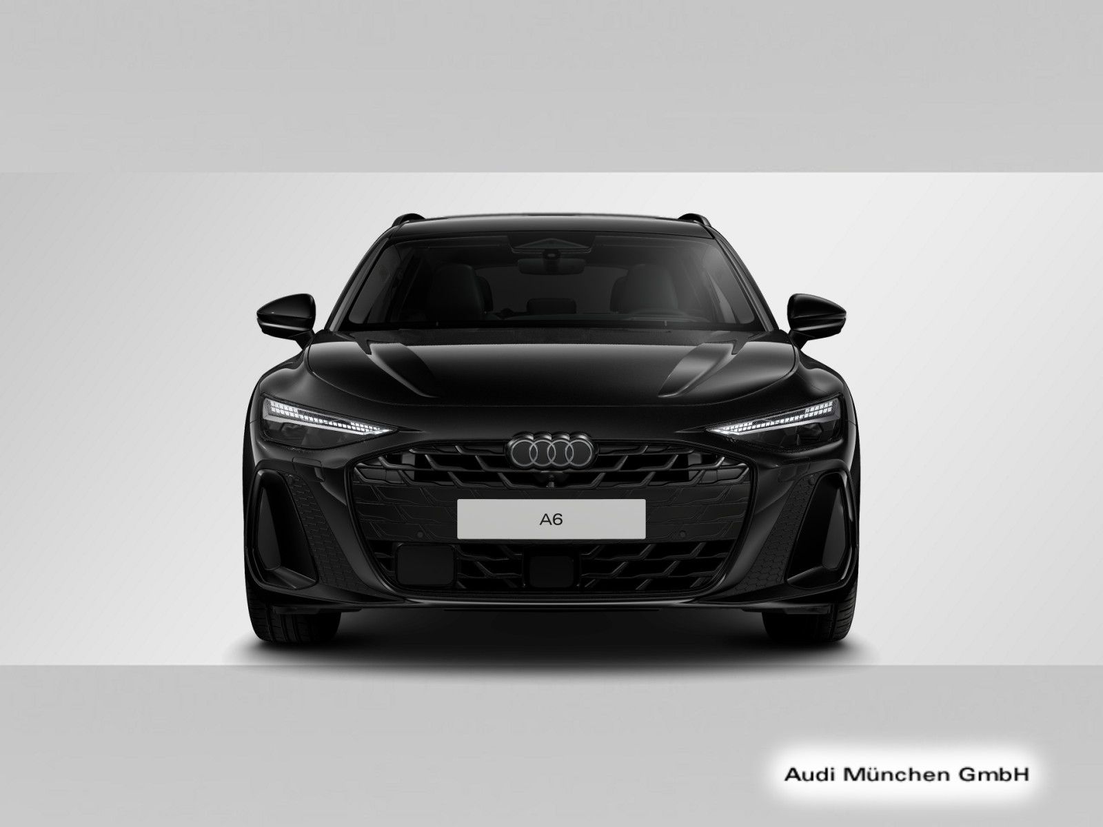 Audi A6 2026 г. Чёрный, пробег 23226 км