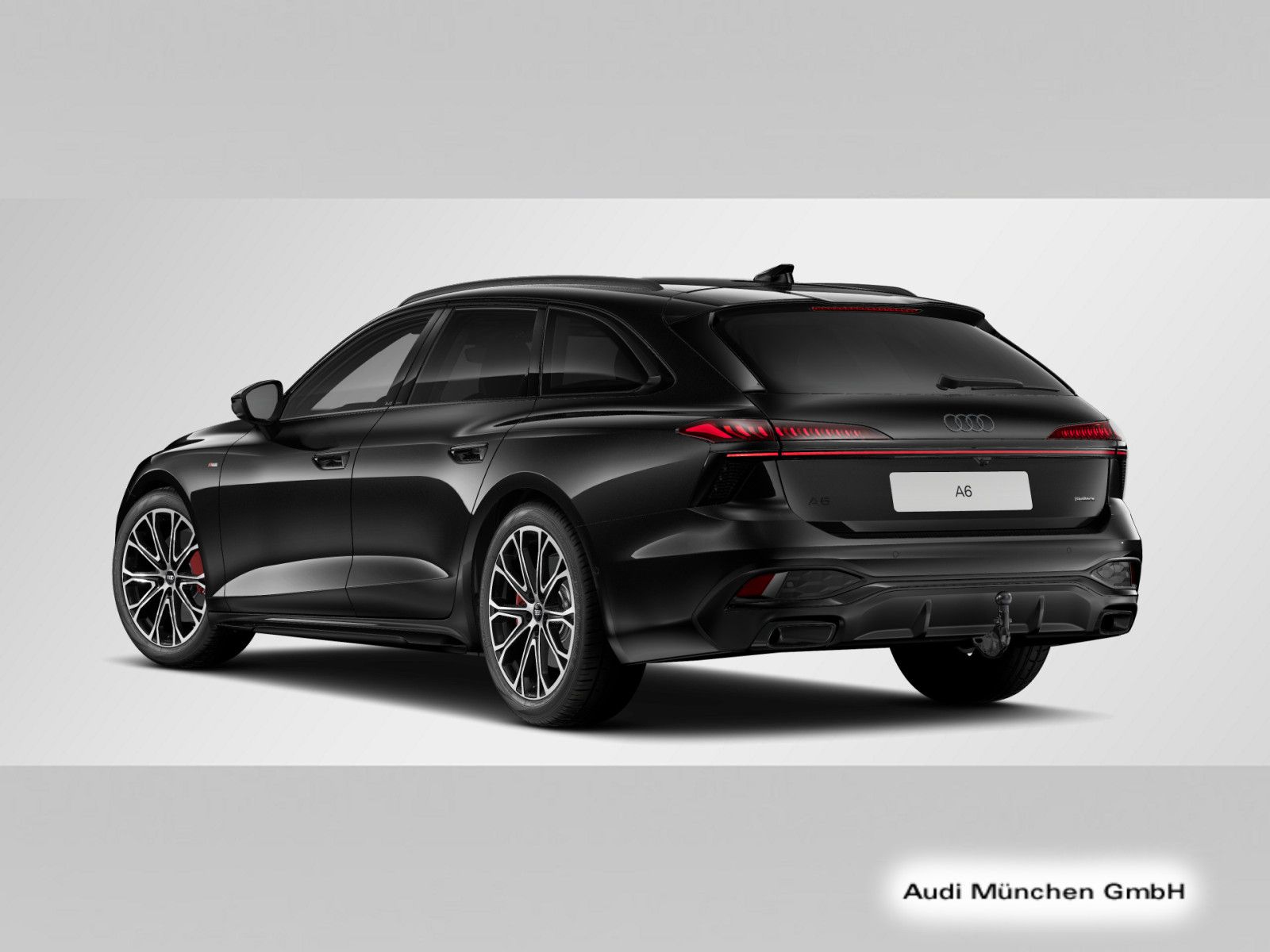 Audi A6 2026 г. Чёрный, пробег 23226 км