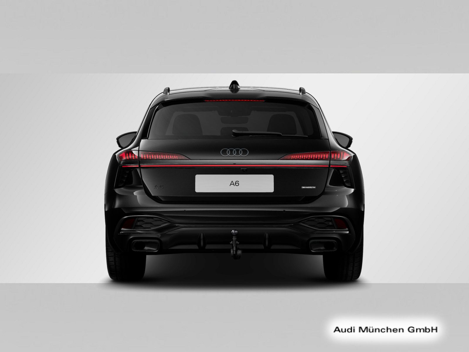 Audi A6 2026 г. Чёрный, пробег 23226 км