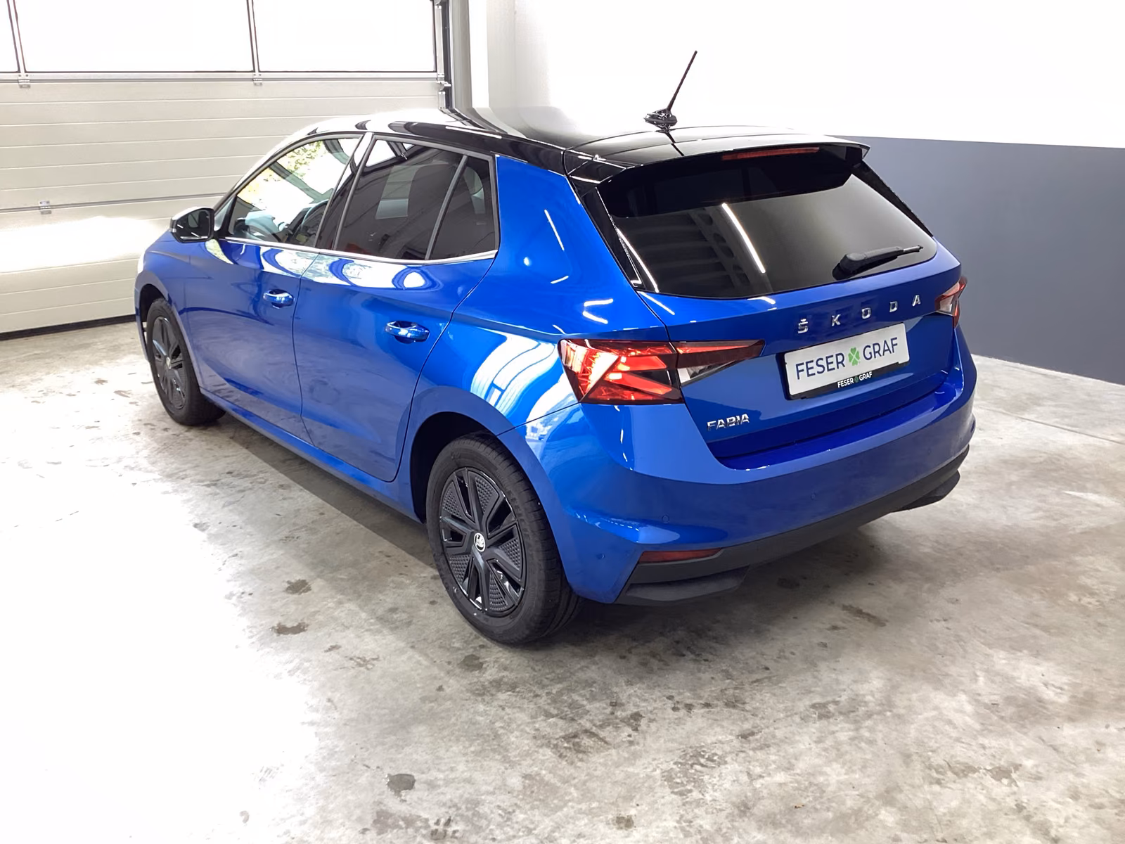 Skoda Fabia 2022 г. Синий, пробег 42115 км