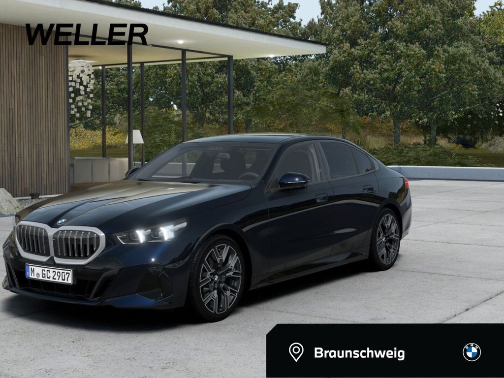 BMW 520 2025 г. Чёрный, пробег 25383 км