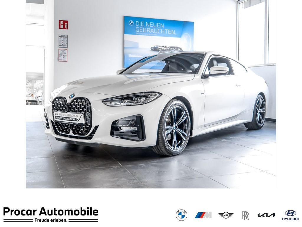 BMW 420 2022 г. Белый, пробег 49300 км