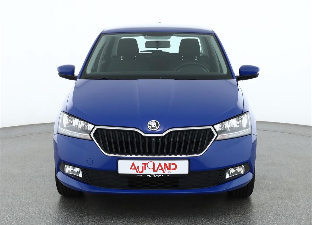 Skoda Fabia 2021 г. Синий, пробег 57064 км