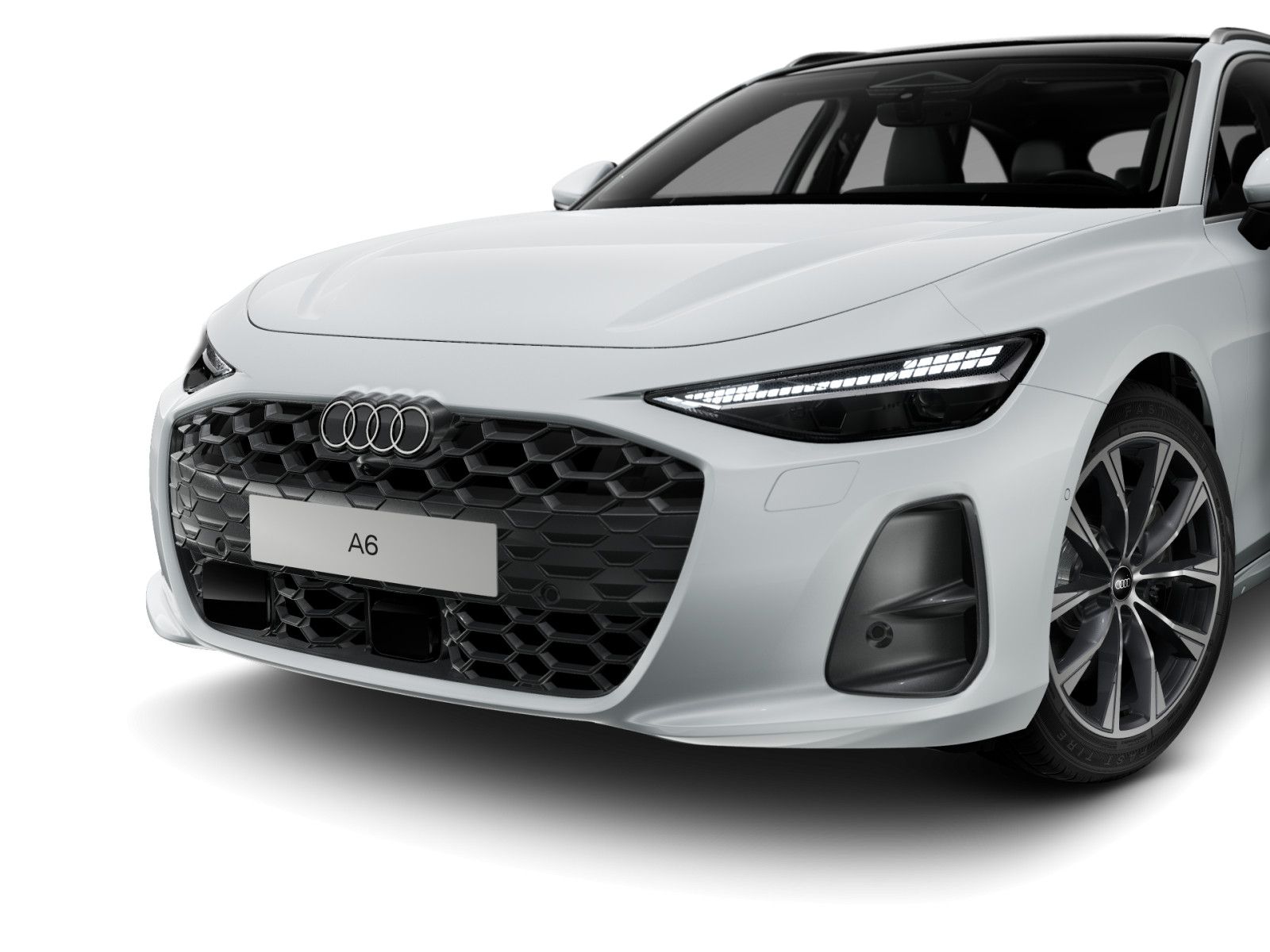 Audi A6 2026 г. Белый, пробег 28588 км