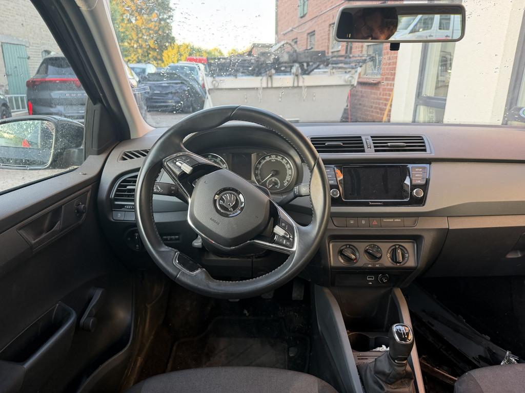 Skoda Fabia 2021 г. Чёрный, пробег 46400 км