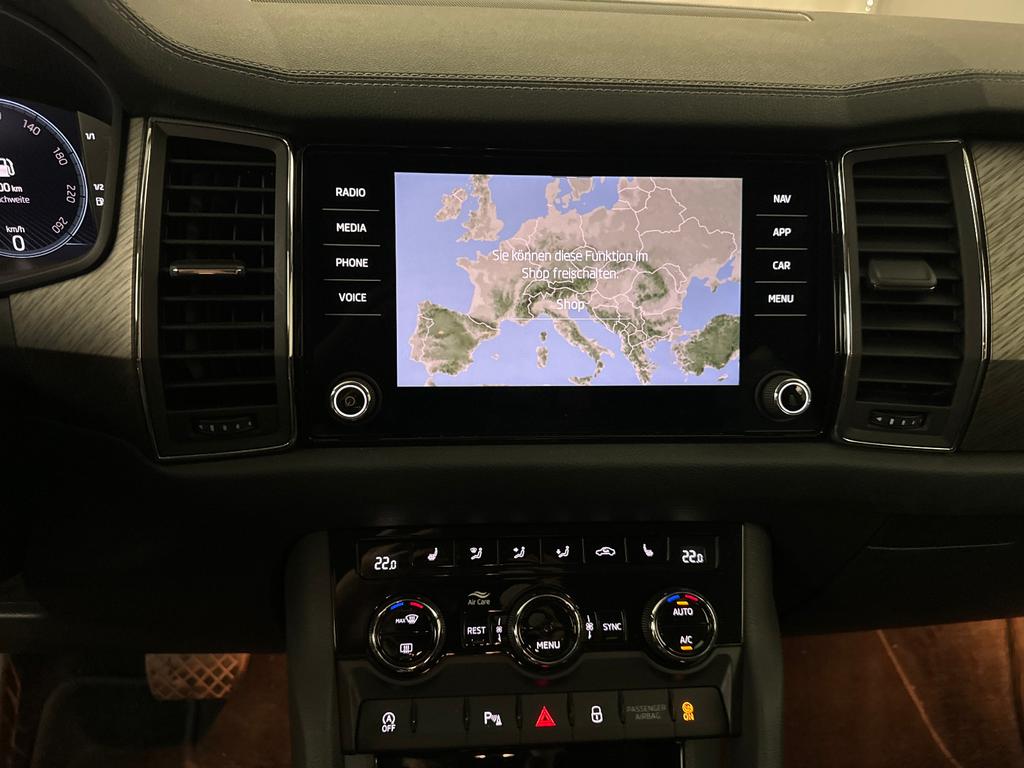 Skoda Kodiaq 2023 г. Чёрный, пробег 56411 км