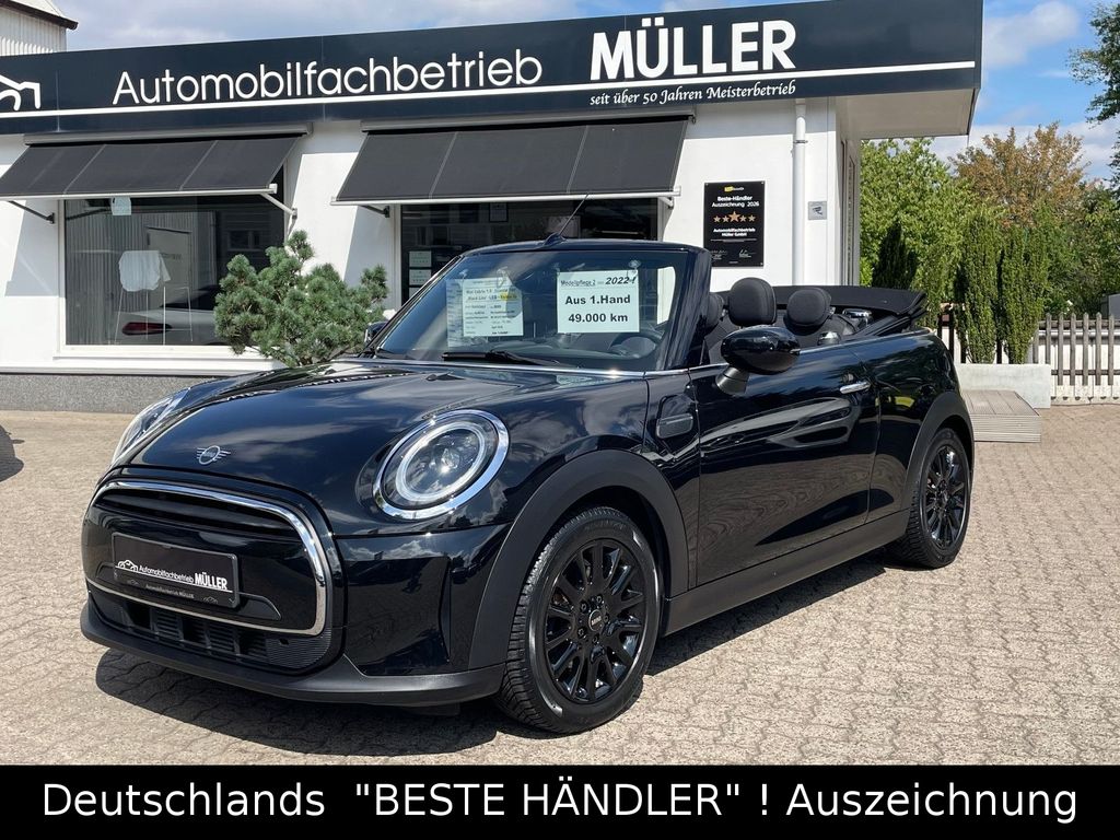 Mini COOPER CABRIO 2022 г. Чёрный, пробег 49900 км