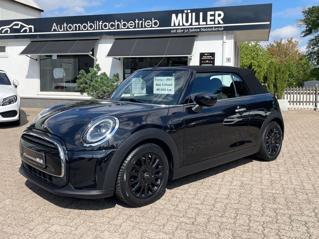 Mini COOPER CABRIO 2022 г. Чёрный, пробег 49900 км