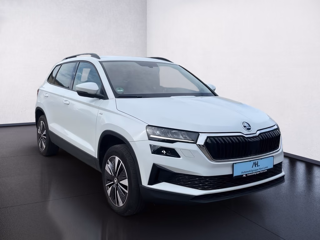 Skoda Karoq 2022 г. Белый, пробег 48653 км