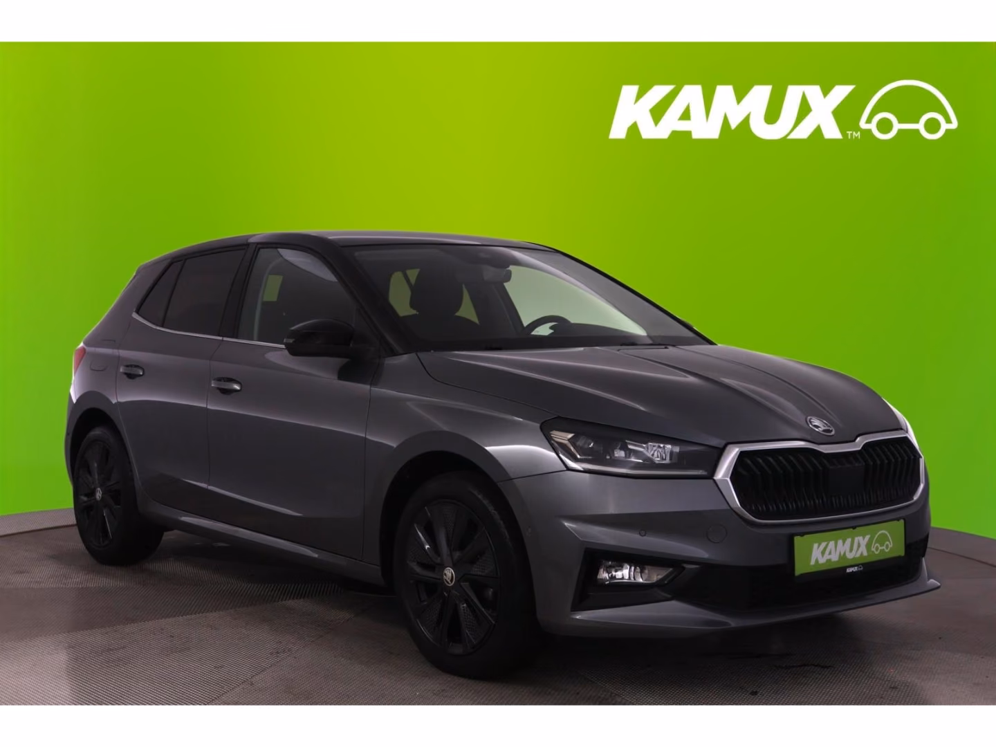 Skoda Fabia 2023 г. Чёрный, пробег 41958 км