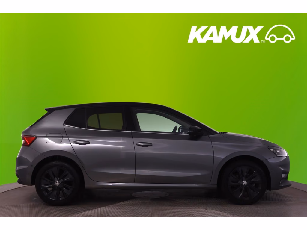 Skoda Fabia 2023 г. Чёрный, пробег 41958 км