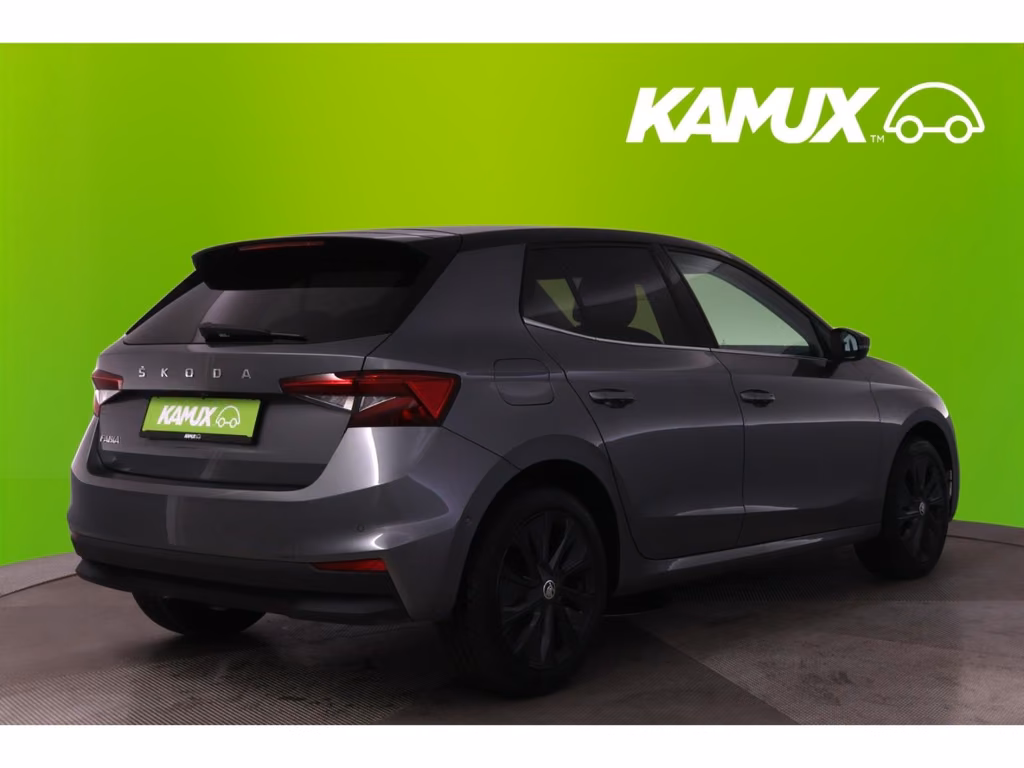 Skoda Fabia 2023 г. Чёрный, пробег 41958 км