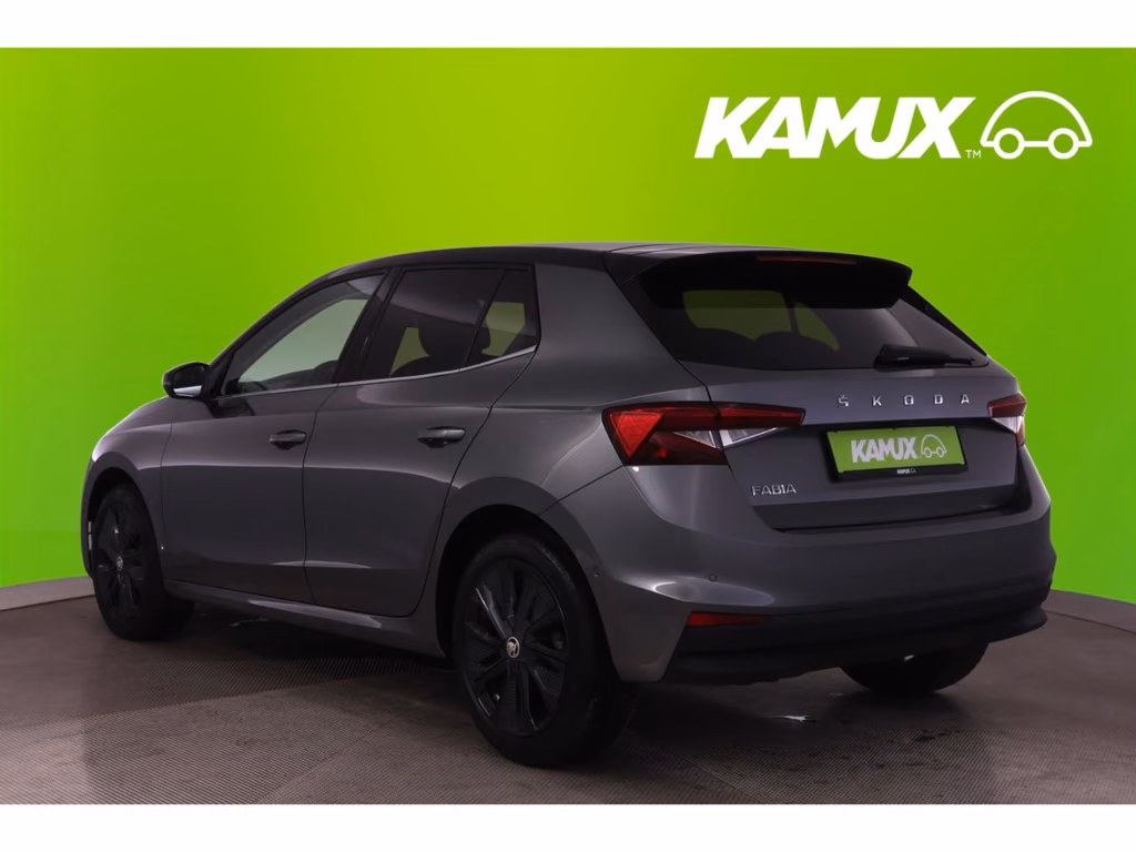 Skoda Fabia 2023 г. Чёрный, пробег 41958 км