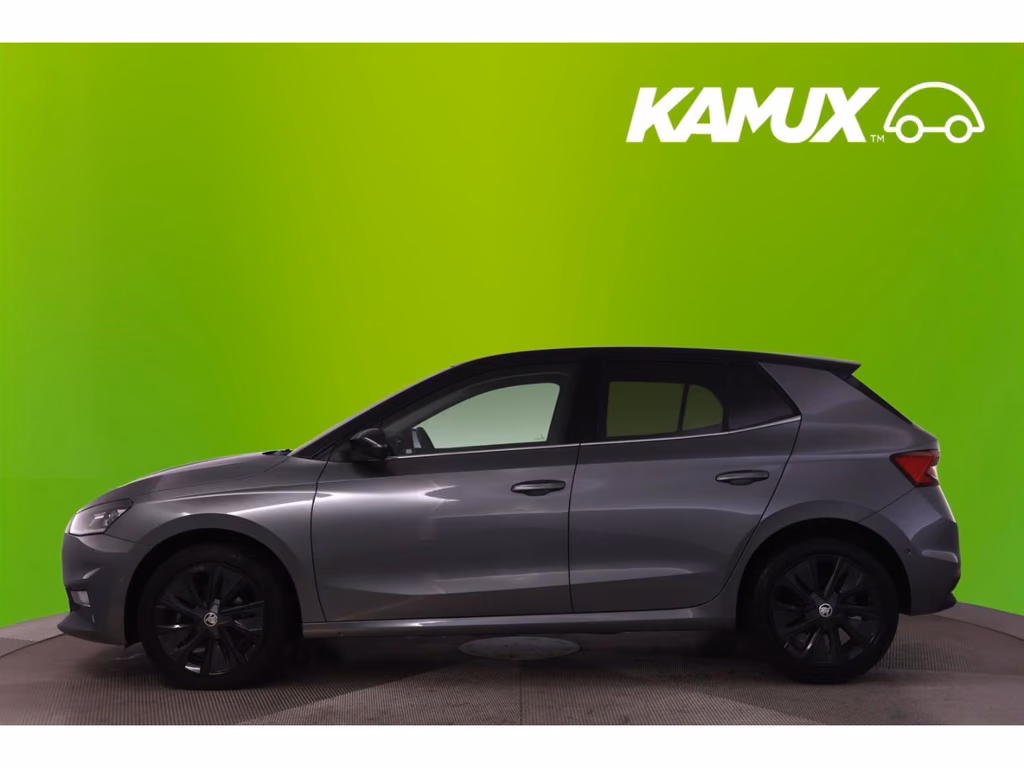 Skoda Fabia 2023 г. Чёрный, пробег 41958 км