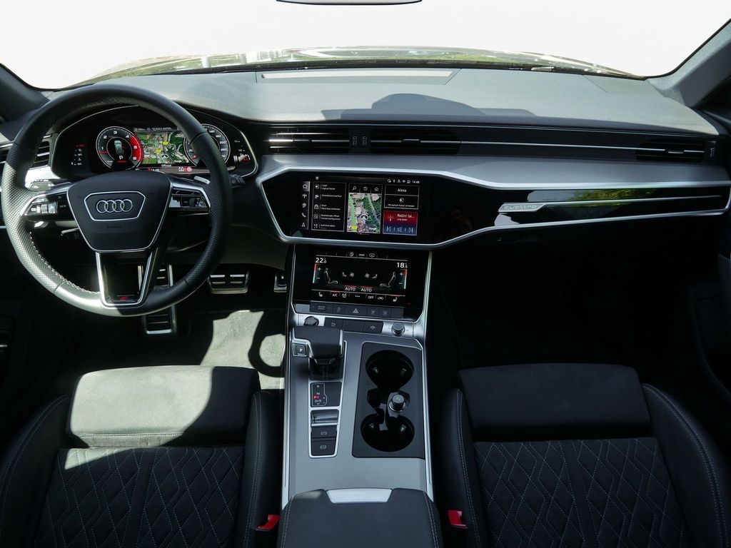 Audi S6 2025 г. Чёрный, пробег 29900 км